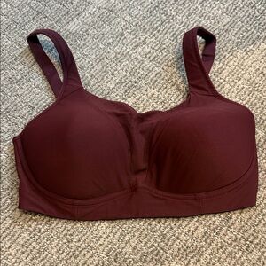 Lululemon Maroon Sports Bra - 34DD